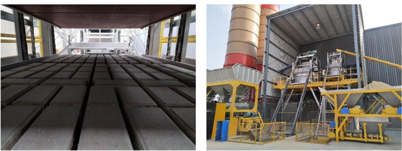 Qunfeng Customer Case - Pakistan Fully Automatic Block Production Line क्यूनफेंग ग्राहक मामला - पाकिस्तान पूर्णतः स्वचालित ब्लॉक उत्पादन लाइन