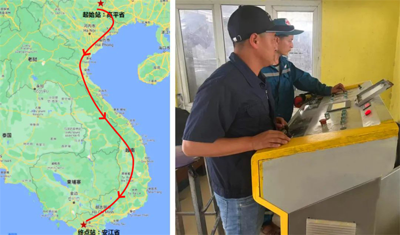 वियतनाम में क्यूनफेंग मशीनरी की बिक्री के बाद सेवा यात्रा (स्रोत: क्यूनफेंग)