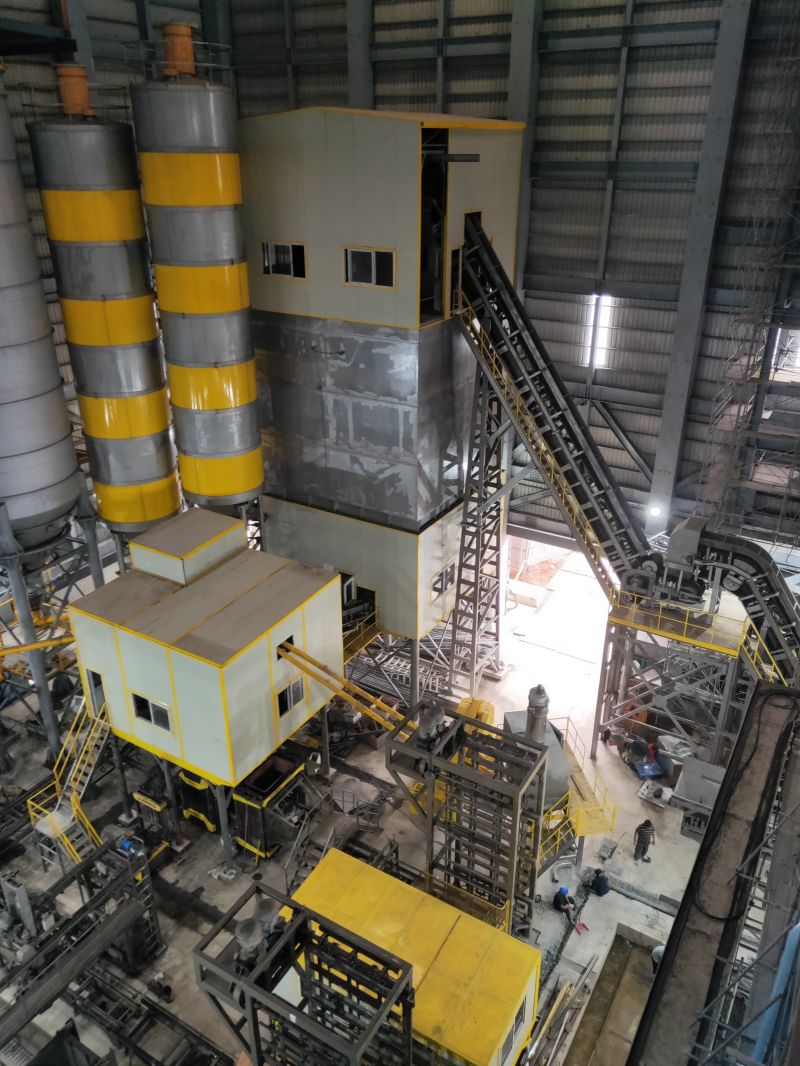 ताइवान कपड़ा कीचड़ पुन: उपयोग ब्लॉक उत्पादन लाइन