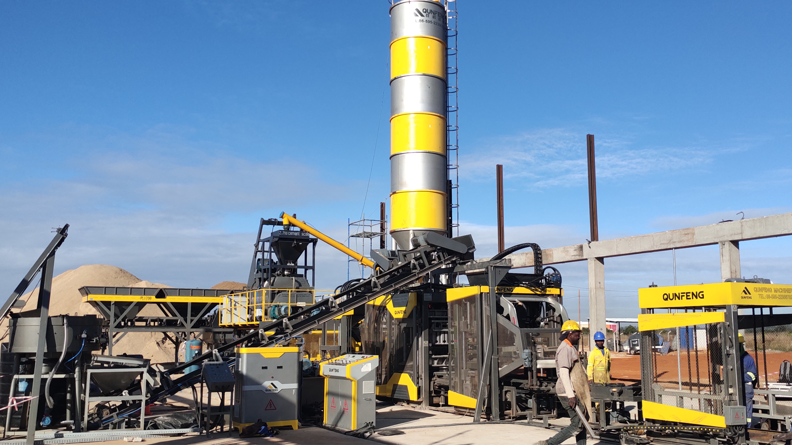 मोज़ाम्बिक का कंक्रीट उत्पाद समाधान