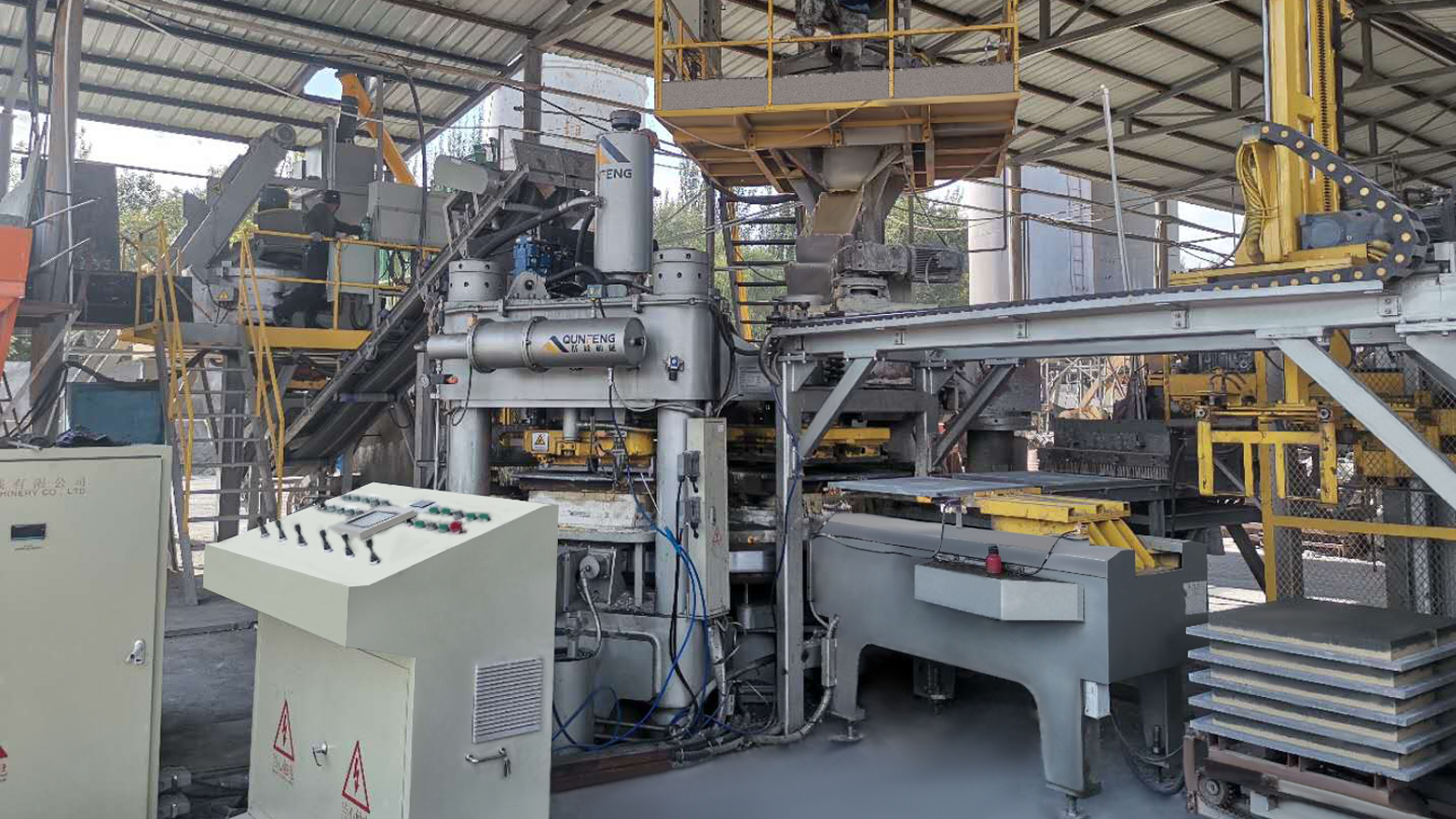 चीन के उत्तर-पश्चिम में 150,000 वर्ग मीटर टेरेज़ो के वार्षिक उत्पादन का समाधान