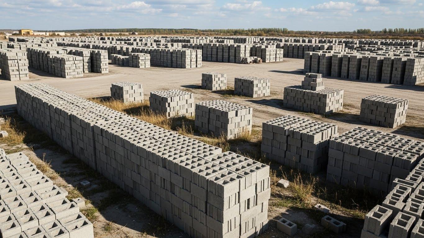 खोखले ब्लॉक उत्पादन लाइन 