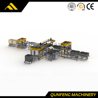 निम्न स्थिति पैलेटाइज़िंग सिस्टम (क्यूबर)