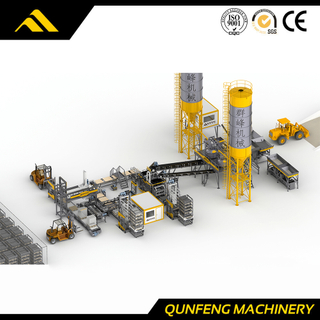 पूरी तरह से स्वचालित ब्लॉक उत्पादन-लाइन