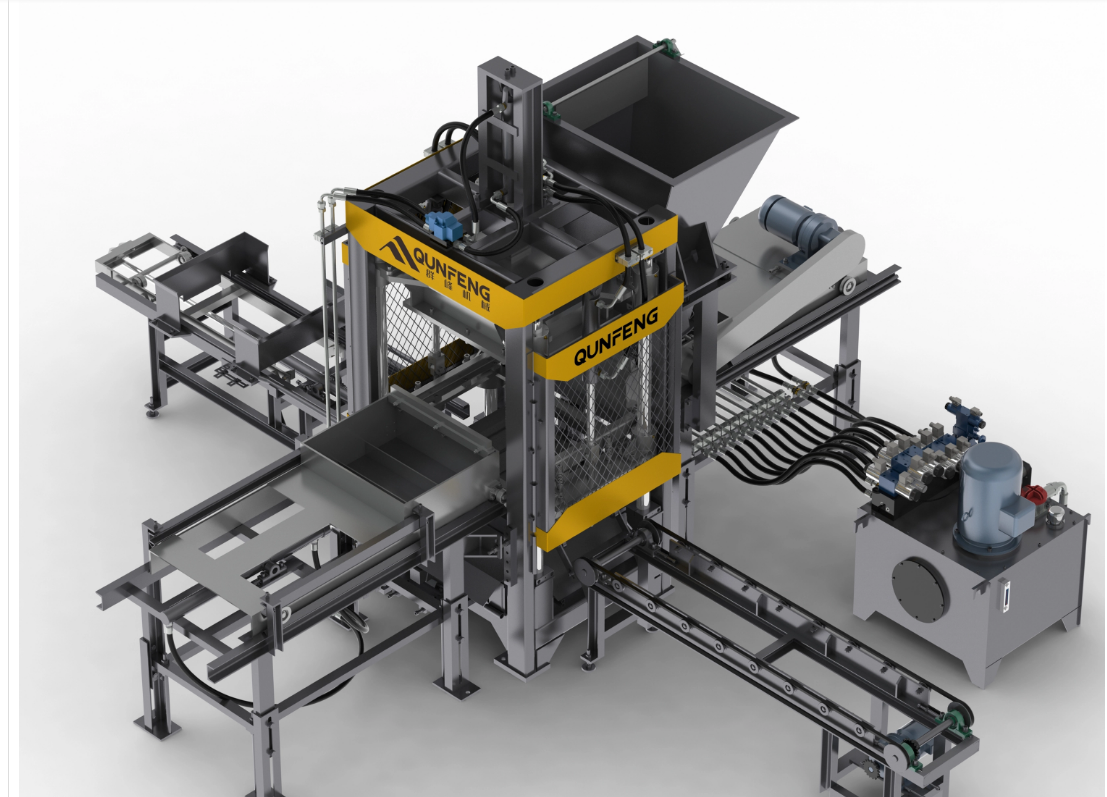 खोखले ब्लॉक बनाने की मशीन 