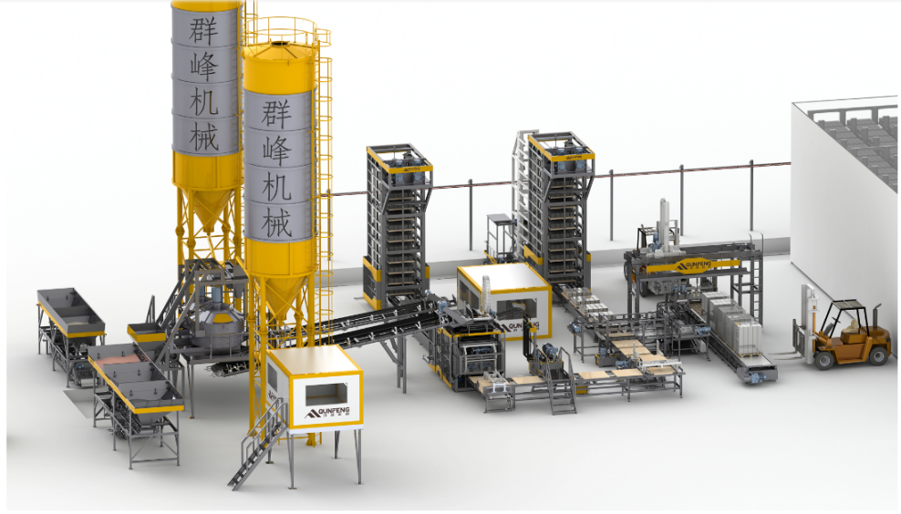 ब्लॉक उत्पादन लाइन 