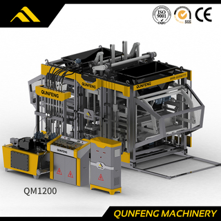 'सुपरसोनिक' श्रृंखला सर्वो कंपन ईंट मशीन (QM1200)