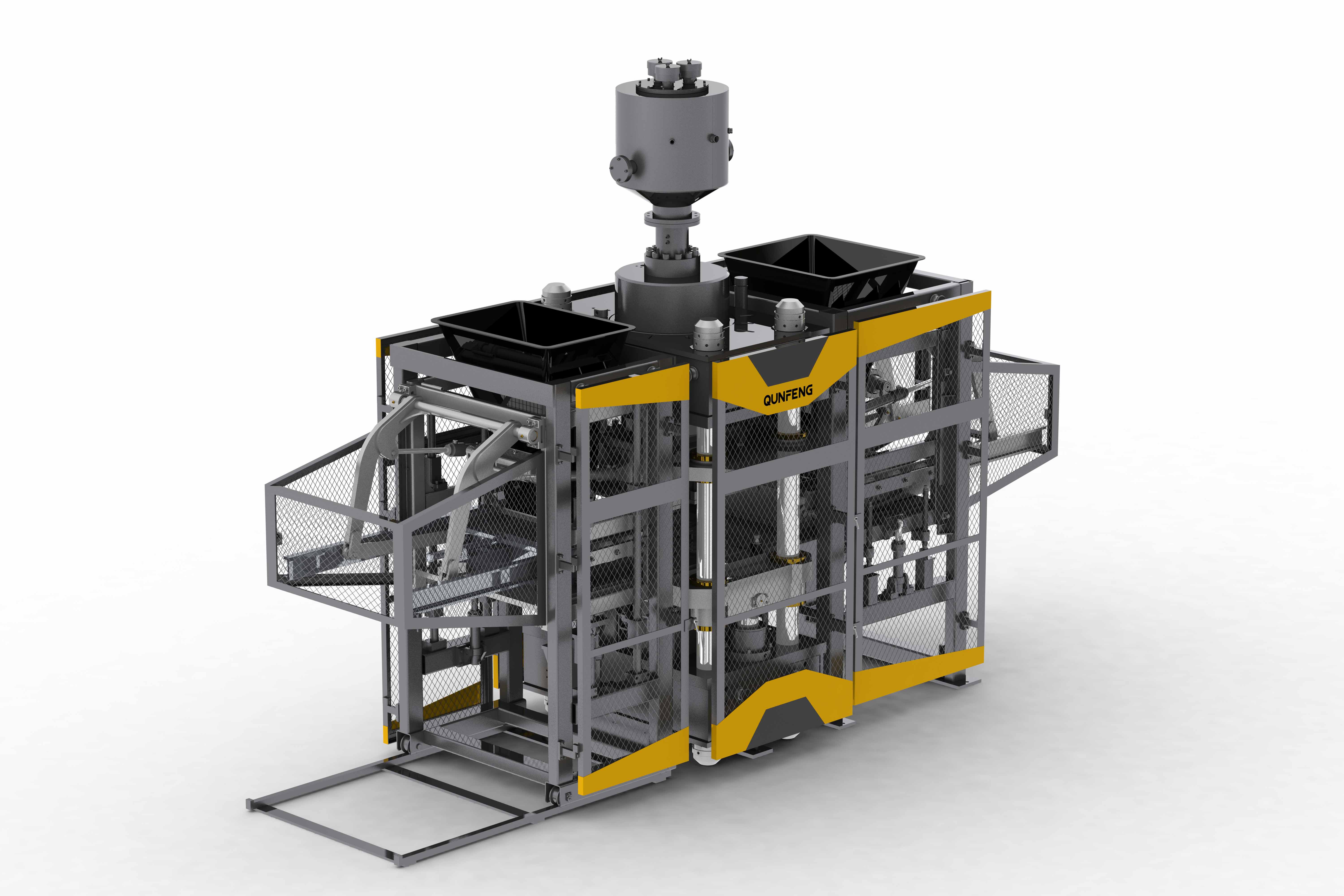 QP600 स्वचालित हाइड्रोलिक स्टेटिक ब्लॉक मशीन (600 टन दबाव)