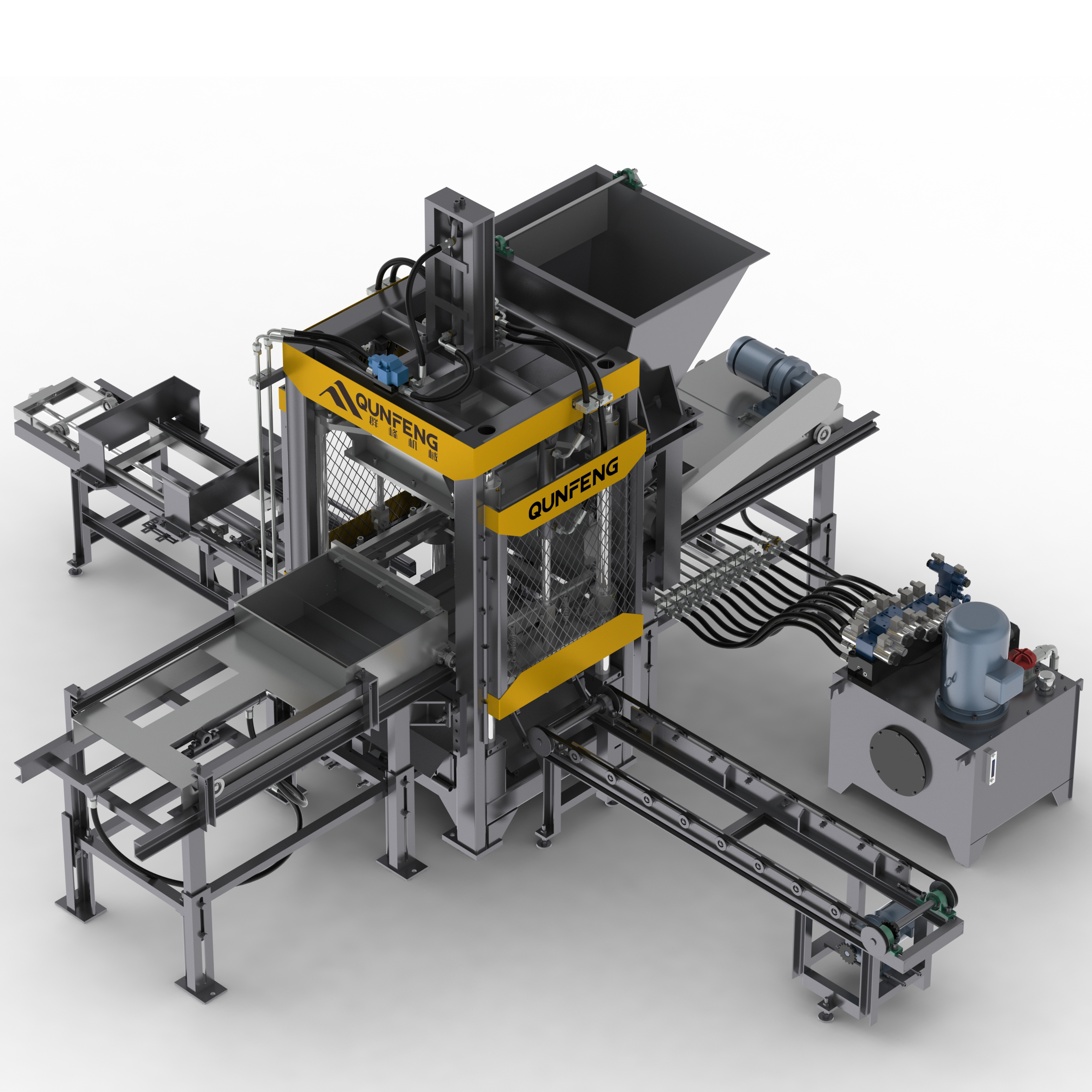 QF400----《QF3 主机面料机+送板送砖》