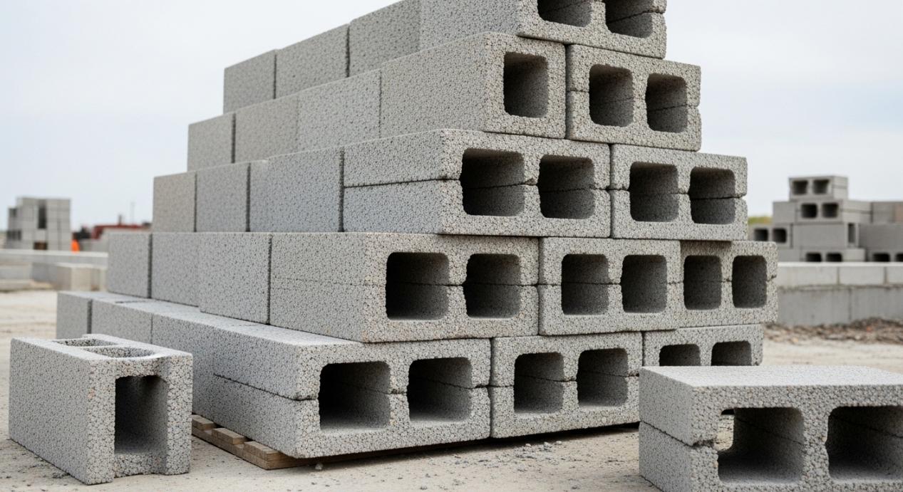 खोखले ब्लॉकों के लिए ब्लॉक मशीन